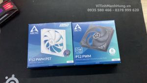 Quạt Arctic F8 P8 F9 F12 P8 P12 F14 P14 P14 Max ... 4 pin PWM 8cm / 9cm / 12cm / 14cm không Led.