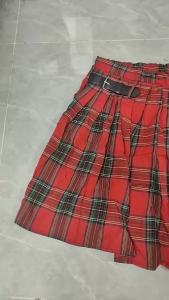 Quần Kilt Scotland Tartan Dành Cho Nam Với Dây Đeo Có Khóa Trang Phục Truyền Thống Kẻ Sọc Vùng Cao Nguyên Cho Tiệc Halloween Lễ Hội Hóa Trang