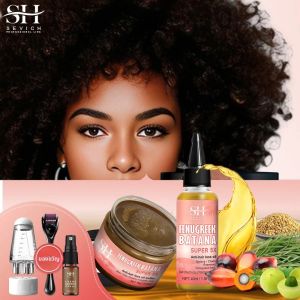 น้ำมันป้องกันผมร่วง Fenugreek 5เท่าน้ำมันเร่งผมยาวน้ำมันโรสแมรี่ผมงอกใหม่เร็วสุดๆสำหรับผู้ชายผู้หญิง