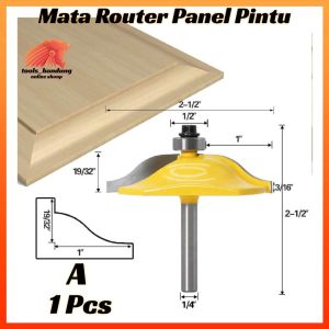 Mata Bor Profil Panel Pintu shank 635mm Raised Door Cabinet Milling Cutter