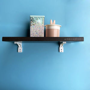 Screwless Painting Holder Conceal Fixed Cabinet Flat Flat Partition Storage Rack Painting Mop Wood Board Nail-Free Wall Bookshelf Hook