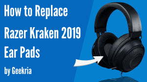 Geekria Cooling-Gel Ear Pads for Razer Nari Ultimate Nari Essential Kraken Kitty Kraken Tournament Edition Headphones Earpads/Ear Cushion/Ear Cups/Ear Cover