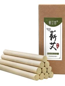 Authentic Artemisia Moxa Sticks for Home Use Child-Safe Anti-Viral and Deodorizing Herbal Remedy from Hubei Qichun