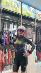 Quần yếm nữ đạp xe RACE UNICORN - đệm đường dài  hàng chính hãng  phân phối coodoo