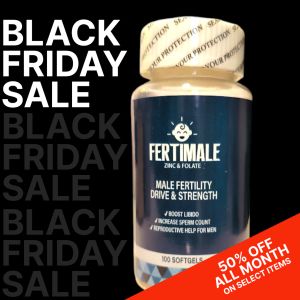 FERTIMALE WITH FREE MOUTH SPRAY| 100 SOFTGELS| MEN FERTILITY SUPPORT