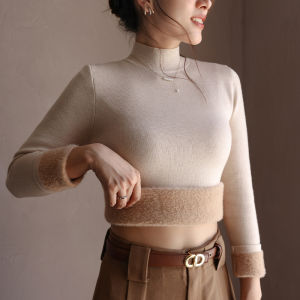 TONERCE | Premium Thermal Insulated Half-High Collar Long Sleeve Sweater