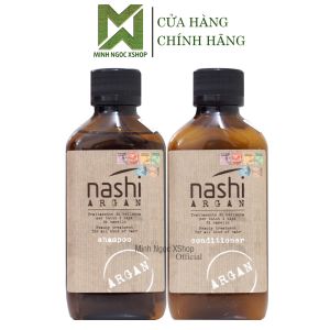 Dầu gội xả phục hồi hư tổn Nashi Argan 200ML