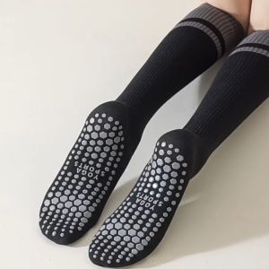 Pilates Muscle Compression Socks Calf Grip Non Slip Socks