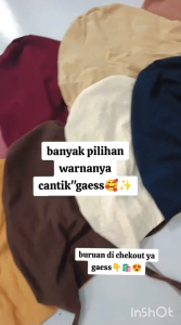 AliMaMa - CIPUT KEYZA - Inner Turki Ciput Arab Basic Hijab Cepol Kaos Tali Karet Kekinian Medan