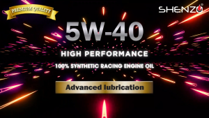 Shenzo 5W40 100% Fully Synthetic Original Premium Racing Engine Oil/Minyak Hitam 4/5/1 Liter Mileage 15000km/Engine Oil Additive
