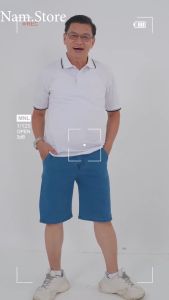 (TÚI CHÉO)Quần Short Nam Trung Niên Quần Short Nam Quần Short Jean Nam Quần Đùi Nam Quần Short Cho Bố Co Giãn