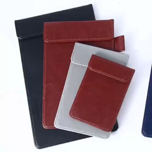 Bill Holder Jepang 10x20cm Clipboard Cover PU Magnetik Untuk Restoran Cafe Hotel