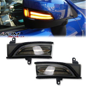 JDM Spec Sequential Flash LED Side Mirror DRL Turn Signal Light For Subaru WRX STI Outback Legacy Impreza Forester Crosstrek XV