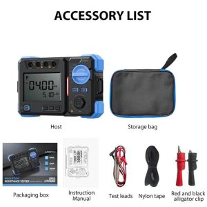 FNIRSI | Máy Đo Điện Trở Cách Điện FNIRSI MRT-1050 1000V 20GΩ Megohmmeter Màn Hình Kỹ Thuật Số Đo Điện Áp AC/DC Công Cụ Kiểm Tra Điện