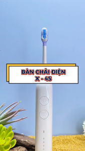 [Xả Hàng 25-29/12] Bàn chải điện iCare X-45 bàn chải đánh răng 4 chế độ 3 cấp độ rυng kháng nước IPX7 thế hệ mới