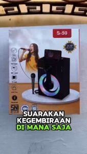 Advance Speaker S-50 & S-53 Karaoke Bluetooth