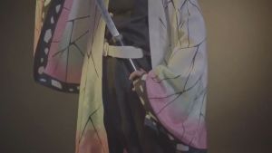 Anime Demon Slayer Kimetsu No Yaiba Cosplay Costume Nezuko Kochou Shinobu Tanjirou Giyuu Zenitsu Tsuyuri Kanao Halloween