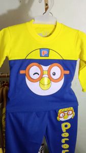 SETELAN ANAK LENGAN PANJANG PORORO BAYI COWOK 0 BULAN SAMPAI ANAK LAKI 10 TAHUN