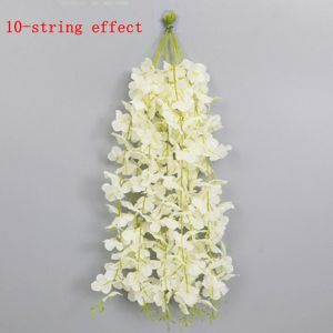 5/10/20Pcs Wisteria Artificial Flower Vine 60cm Hanging Fake Flowets Garland for Home Decor Garden Wedding Party Decoration Wall