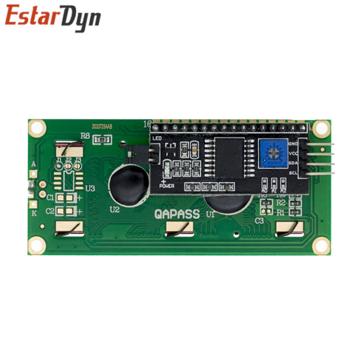 LCD1602%201602%20LCD%20Module%20Blue%20/%20Yellow%20Green%20Screen%2016x2%20Character%20LCD%20Display%20PCF8574T%20PCF8574%20IIC%20I2C%20Interface%205V%20for%20arduino%20-%20Image%202