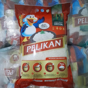 Beras Pelikan 5Kg Alami Bersih Higienis