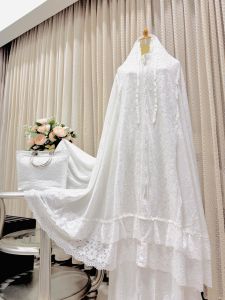 Mukena Polo Linen Polos Kd