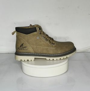 Sepatu Boots Pria Elegan Semi Formal Vintage Fashion Handmade Kulit Sapi Casual Footwear Lentur Non Slip Keren Kekinian 421