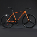 Ultra-Light High-Speed Road Bicycle for Teens And Adults Carbon Fiber Gear Competition Bike Men's Women's Handlebar. 