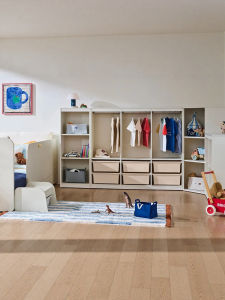 Hanssem | Children Multi-functional Wooden Wardrobe