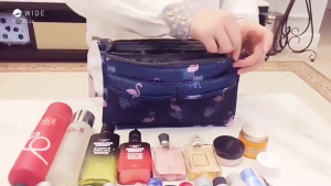 Tas Kosmetik Korean Dual Bag-in-Bag - Organizer Makeup Motif Trendi 2-in-1 Multifungsi | Import Kualitas Premium - TRK04