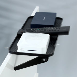 ชั้นวางหลังทีวี ที่วางของบนทีวี ปรับระดับได้ สามารถพับเก็บได้ ประหยัดพื้นที่ในการใช้งานและจัดเก็บ