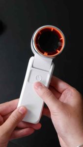 Quạt Cầm Tay Mini Siêu Nhỏ Gọn Chống Ồn Sạc Tích Điện Type C Pin Dung Lượng Lớn Màn Hình LCD