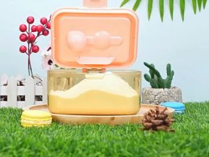 Mamibayi 680ML Wadah Penyimpanan Susu Bubuk Bayi Anti Bocor Dan Lembab BPA Free