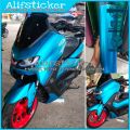 Stiker Skotlet Biru Metalik Candy Skotlet Motor Biru Muda Metalic. 