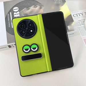 เคสหนัง PU สุดหรูสำหรับ OPPO Find N5พับได้พร้อมที่วางโทรศัพท์กันกระแทกแม่เหล็กบานพับน่ารักฝาครอบอุปกรณ์เสริม