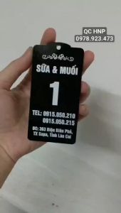 Móc khoá Villa nhà nghỉ hotel số phòng