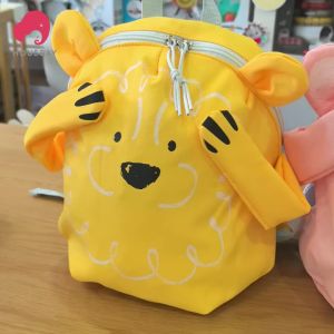Ba Lô Trẻ Em Hình Gấu Koala Dễ Thương Chất Liệu Nylon Chống Thấm Nước Họa Tiết Hoạt Hình Dành Cho Học Sinh Mẫu Giáo Nhẹ Phong Cách Preppy Khóa Kéo.