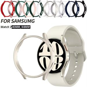 Galaxy Watch 7 40mm 44mm Cover for Samsung Galaxy Watch 7 40mm 44mm Protection Case Plastic Coverage Protector Bumper No Glass