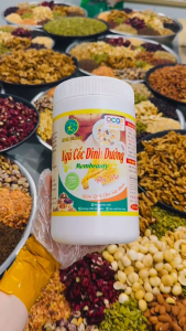 Ngũ cốc dinh dưỡng KHÔNG ĐƯỜNG KHÔNG ĐẬU NÀNH Cao Cấp 25 loại hạt (500Gr) cho bà bầu trẻ em người cao tuổi ăn chay