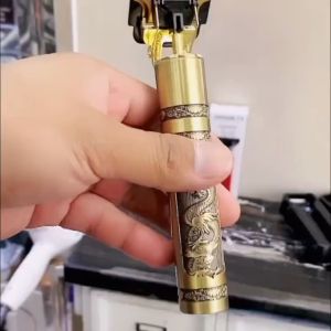 Vintage T9 Hair Trimmer Machine Cordless Hair Cutter Finishing Machine Beard Clipper Hair for Men Electric Shaver