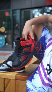 Korean Style Kids Basketball Shoes Casual Sports Shoes Rubber Cushioned Soles Comfortable Breathable Boys Sports Shoes
