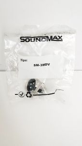 JACK CANON BODY BESI SILVER SOUNDMAX SM-3MDV ORIGINAL / JACK CHASIS CANON XLR MALE SOUNDMAX SM3MDV ORIGINAL BODY BESI