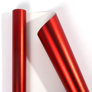 3m*43cm Matte Red Wrapping Paper Christmas Tree Packaging Gift Wrapping Paper Gift Paper Suitable for Birthdays and Festivals