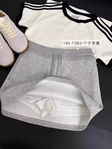 Váy Ngắn Chữ a Màu Xám Cạp Cao Cho Nữ Váy Thể Thao Thường Ngày Váy Ngắn Gợi Cảm Váy Bó Sát Váy Ngắn Mùa Xuân