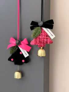 Christmas Decorative Ornaments Festive Atmosphere Sentiment Gift for Girlfriend Best Friend Car Hanging Ornament Viaback