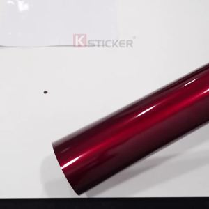 Phim Dán Đổi Màu Xe Hơi Vinyl Chất Liệu Kim Loại Lỏng Màu Đỏ Ma Cà Rồng Không Bong Bóng Dùng Cho Nội & Ngoại Thất Xe