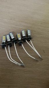 2pcs H3 LED Bulb Super Bright Car Large Truck Fog Lights DC 12V-24V 6000K Running Light Auto Fog Lamp Day Running Light