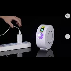 Intelligent Aurora Galaxy Starry Sky Projector Lamp Colorful 3D Nebula Dream Adjustment for Gaming Room Decor LED Lights Gift