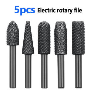 Đặc Biệt Hình Xoay Tập Tin khắc gỗ Dao Chế Biến Gỗ Tập Tin Sanding Đầu Dập Nổi mũi mài xoay Embossi5PCSNG dũa quay