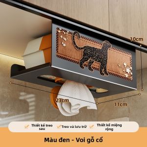 MUGG | Bộ Đựng Giấy Lau Tay Treo Tường Chống Nước Không Cần Khoan